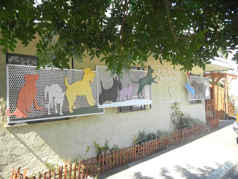 The outside of High Valley Veterinary Hospital